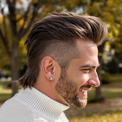 Modern mullet