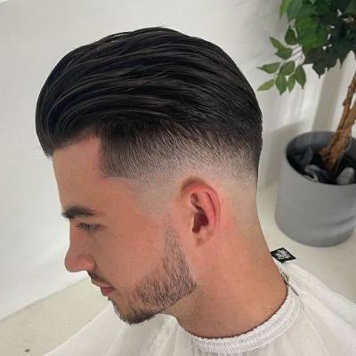 Slicked-Back Undercut